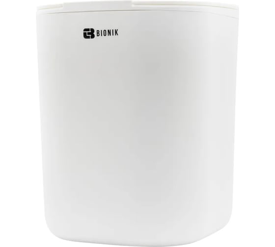 Ведро для мусора сенсорное BIONIK белое, 16 л BK6004 В