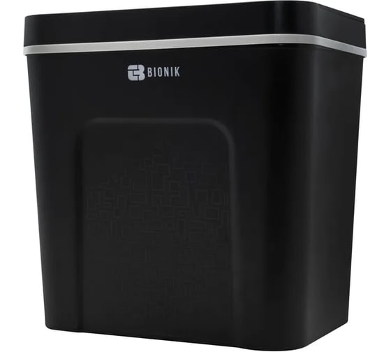 Ведро для мусора сенсорное BIONIK чёрное, 12 л BK6007 В