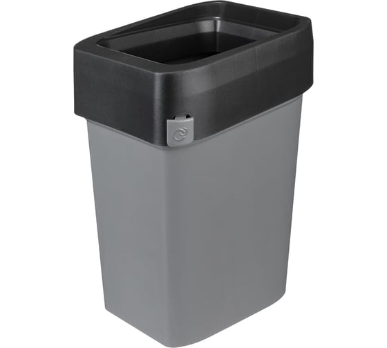 Контейнер для мусора Econova SMART BIN PRO 10л, серый 43620211122