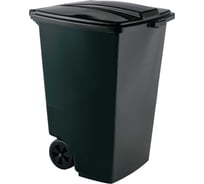 Контейнер для мусора Элластик-Пласт PROFI 240л, зеленый ЭП 523842