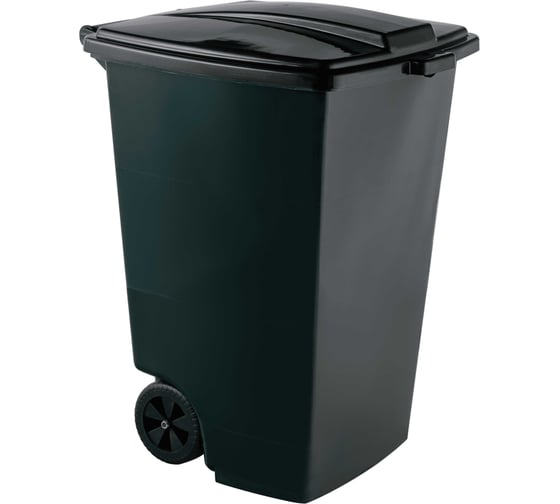 Контейнер для мусора Элластик-Пласт PROFI 240л, зеленый ЭП 523842