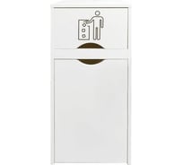 Мусорный контейнер (урна для фудкорта) ИП Маковчик Оди 1000 цвет белый, объём 120 л 11230001UOB