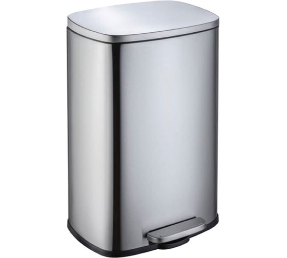 Ведро для мусора с микролифтом Delphinium FTC2122 5л, хром 101216