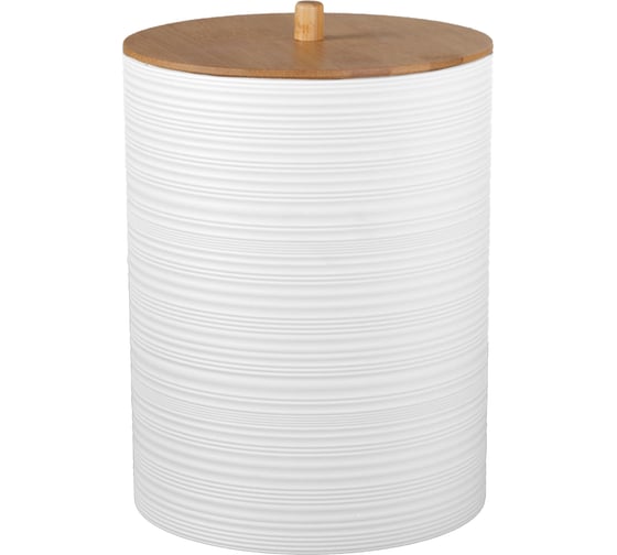 Ведро для мусора RIDDER Evina, 6 л, белый 2029601