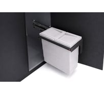 Выдвижная мусорная система ALVEUS SPACE 12 л с SOFT открыванием, 3681121