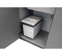 Выдвижная мусорная система ALVEUS SPACE 18 л с PUSH открыванием, 3688181
