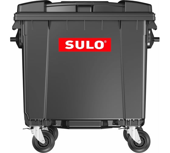 Евроконтейнеры SULO 1100 л, серые, комплект 4 шт 00-00025599 1