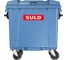 Евроконтейнеры SULO 1100 л, синие, комплект 4 шт 00-00025596 1