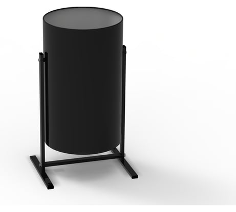 Разборная урна ТИТАН МЕТА УРТ-19 черный 4670026243659