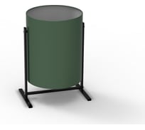 Разборная урна ТИТАН МЕТА УРТ-25 зеленый 4670026243703 21024142