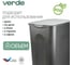 Бак универсальный квадратный VERDE с крышкой 43л Серый 0840029 3