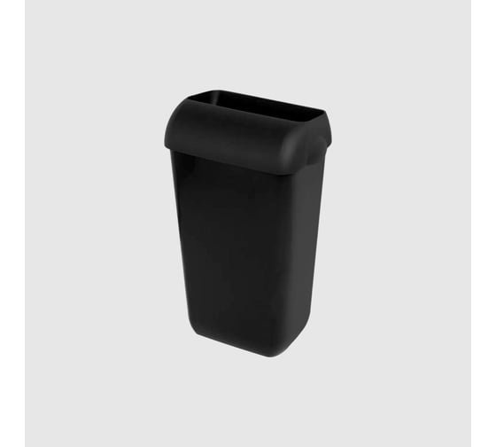 Ведро для мусора Nofer ABS BLACK 23 л, чёрный 14043.N