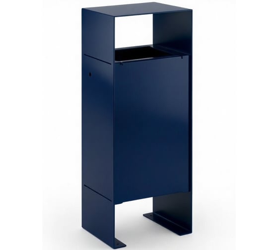 Урна Parallax «Бокс» 300х300х800 999BL300300800-URN