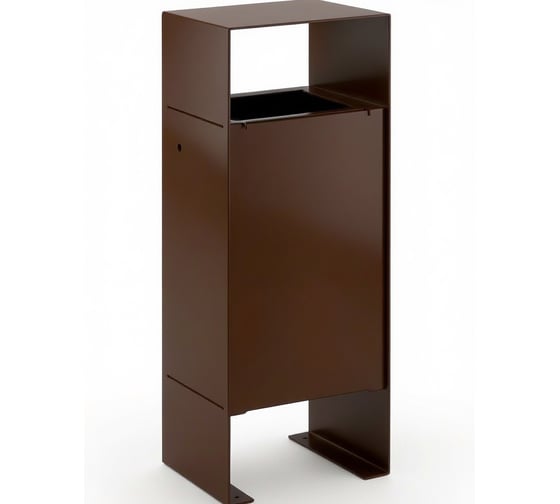 Урна Parallax «Бокс» 300х300х800 999BR300300800-URN