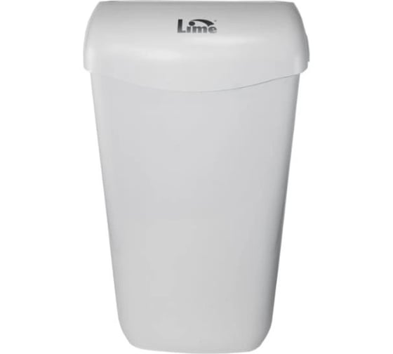 Корзина для мусора подвесная Lime 11л, с держателем мешка, белая 974110