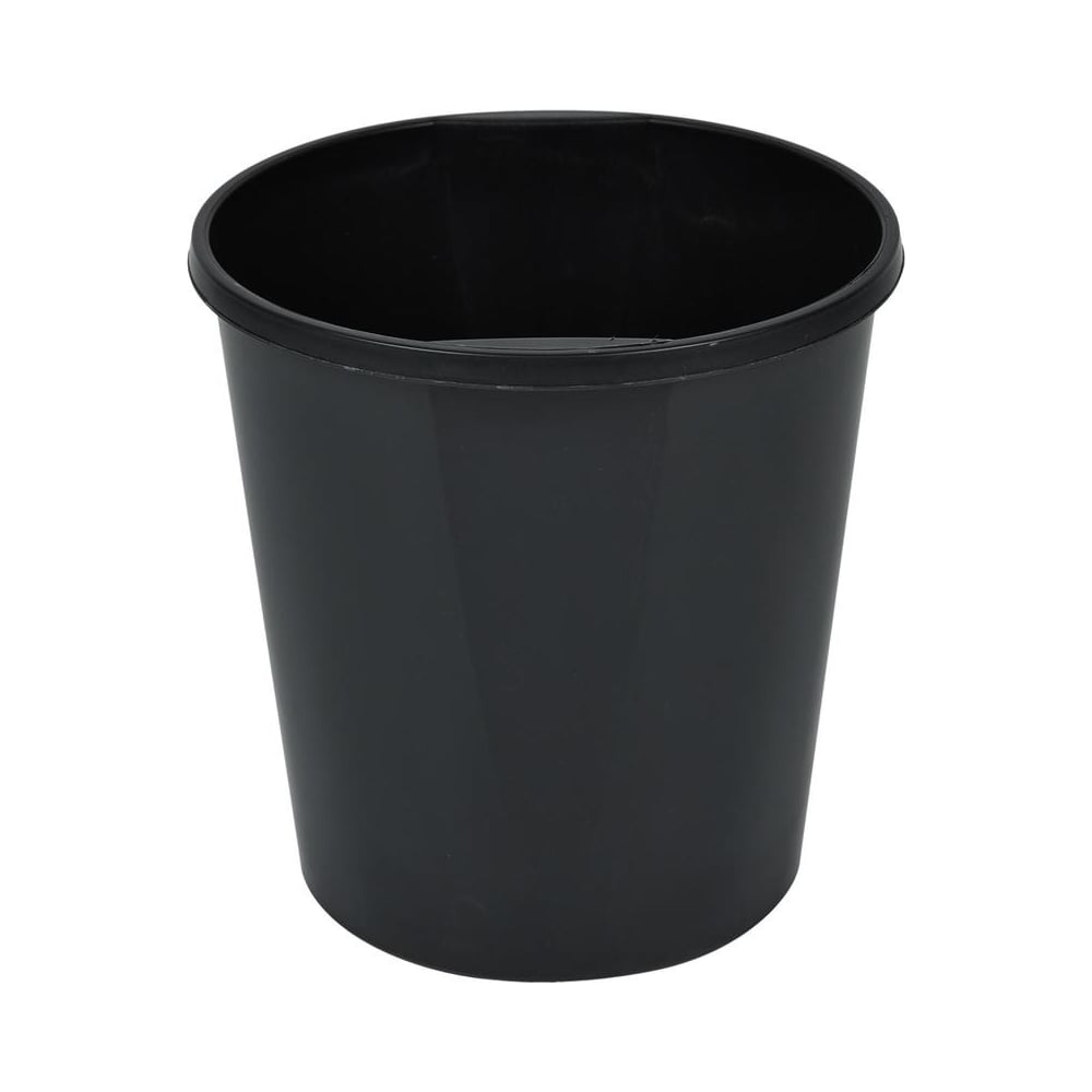 Офисная корзина ООО Комус 19 л, пластик, черная 1327794 - выгодная цена .