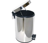 Блестящая урна Ksitex GB-5L с педалью, 5 л 33250