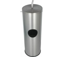 Матовая урна Ksitex FGB-162M с диспенсером рулонных полотенец, 12 л 33260