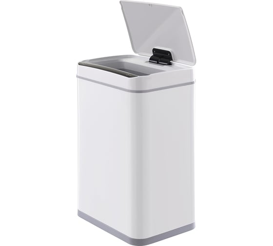 Сенсорное ведро для мусора TESLER STB-30 WHITE 00000201942