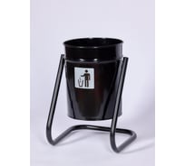 Уличная урна ПРОФМЕТСТИЛЬ черная 404 21791812