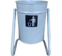 Уличная урна ПРОФМЕТСТИЛЬ Стандарт 612