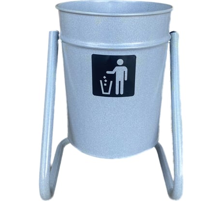 Уличная урна ПРОФМЕТСТИЛЬ Стандарт 612