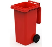 Мусорный контейнер Дигрус 120 л., красный 23.С29-К/Д
