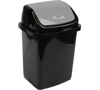 Контейнер Элластик-Пласт Комфорт 5 л, черный/серый ЭП 514961