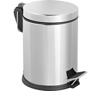 Стальная урна PRIMANOVA с педалью, 12 л, h=35.5 см, D=24.5 см D-20591