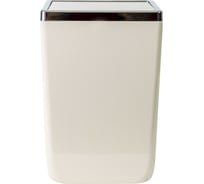 Урна с крышкой PRIMANOVA TOSKANA 6 л, пластик, бежевый M-SA05-09