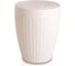 Урна PRIMANOVA Rattan белый, 7 л, с вращающейся крышкой, d=23.5 см, h=30 см D-19910 1