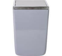 Урна с крышкой PRIMANOVA TOSKANA серый, 6 л, пластик M-SA05-07