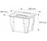 Контейнер для мусора NAVAKO Iota 5 Light Grey10026 5