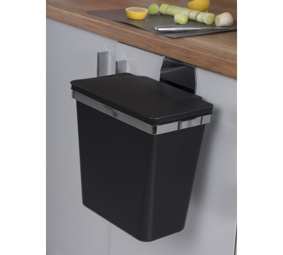 Контейнер для мусора NAVAKO Zeta 11 Black 10032