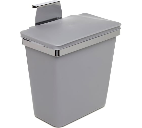 Контейнер для мусора NAVAKO Zeta 11 Metallic Grey 10031