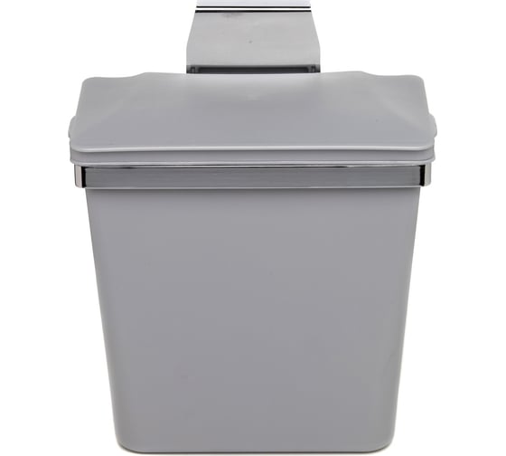 Контейнер для мусора NAVAKO Zeta 11 Metallic Grey 10031