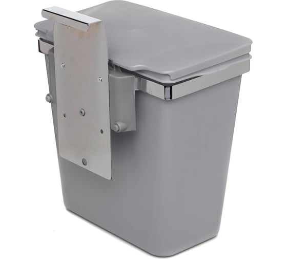 Контейнер для мусора NAVAKO Zeta 11 Metallic Grey 10031