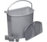 Контейнер для мусора NAVAKO Theta 7 Metallic Grey 10022 3