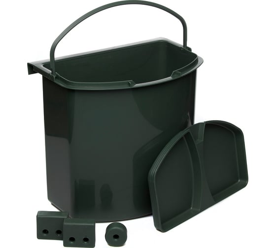 Контейнер для мусора NAVAKO Theta 7 Dark Green 10021