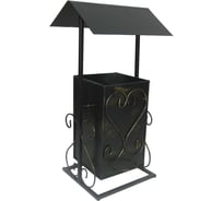 Урна уличная №5 с крышей Станкоинструмент и оснастка 4811381006989