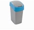 Контейнер для мусора CURVER FLIP BIN 50л, цвет голубой 02172-734-00 1