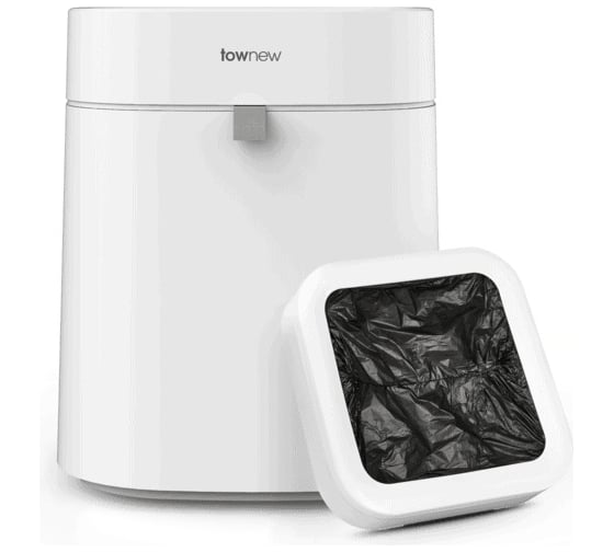 Умная корзина для мусора Townew T Air Lite белая 91210003