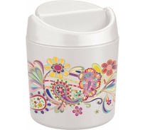 Контейнер для мусора Бытпласт с декором, 0.75 л (микс 2) 431296619