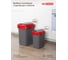 Контейнер для мусора Бытпласт SMART BIN 25 л, красный 434214804 11