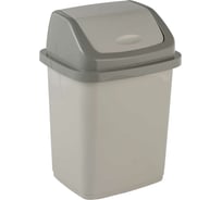 Контейнер ELLASTIK-PLAST Комфорт 18 л, серый М-KONKOM18СЕР