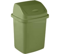 Контейнер ELLASTIK-PLAST Комфорт 18 л, оливковый М-KONKOM18ОЛИВ