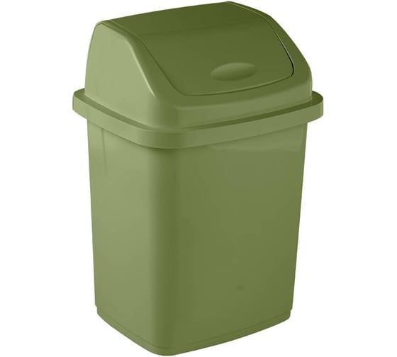 Контейнер ELLASTIK-PLAST Комфорт 18 л, оливковый М-KONKOM18ОЛИВ 1