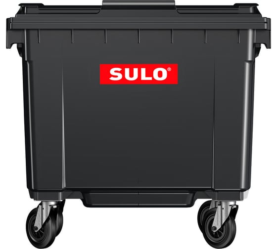 Контейнер для мусора SULO 660 л, серый 00-00025488