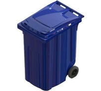 Передвижной мусорный контейнер Ай-Пласт 360 л 28.C29.S40.2 (20.806.60.PE.S40.2; 21.055.60.PE)