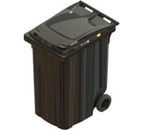 Передвижной мусорный контейнер Ай-Пласт 360 л 28.C29.S40.2 (20.806.98.PE.S40.2; 21.055.98.PE)